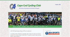 Desktop Screenshot of capecodcycleclub.org